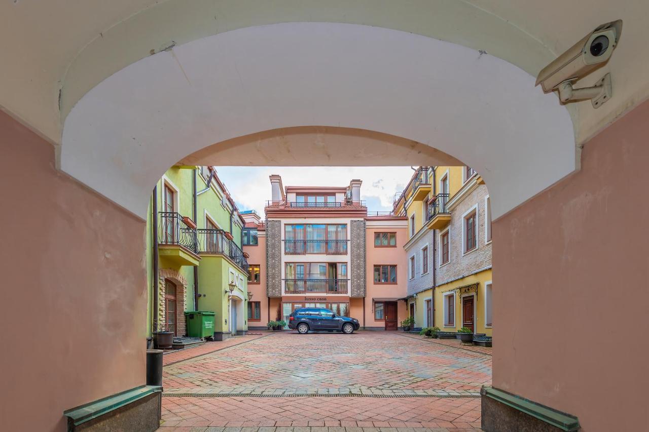 Luxury Gaono Apartments Vilnius Old Town I Self Check In I Free Private Parking מראה חיצוני תמונה