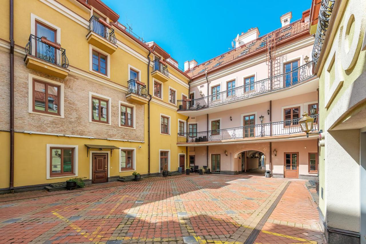 Luxury Gaono Apartments Vilnius Old Town I Self Check In I Free Private Parking מראה חיצוני תמונה